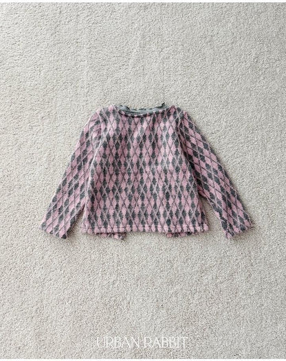 Argyle Cardigan Tee [URBAN RABBIT]（2026Winter） 16