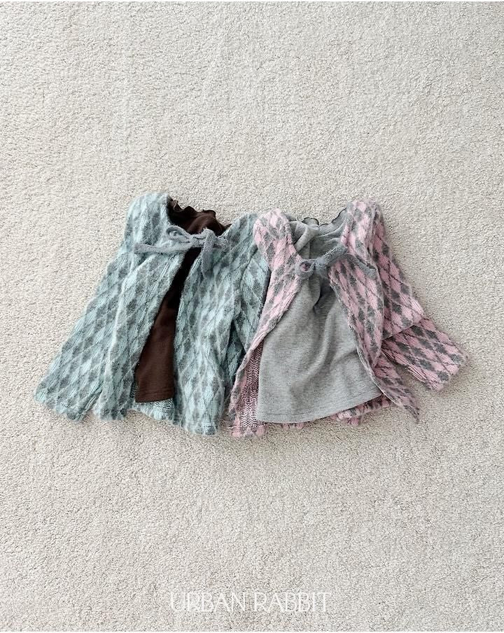 Argyle Cardigan Tee [URBAN RABBIT]（2026Winter） 18