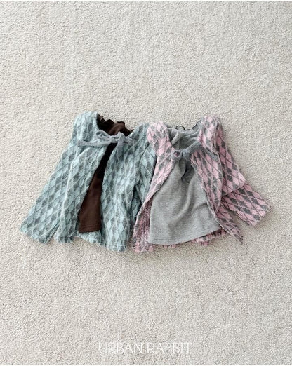 Argyle Cardigan Tee [URBAN RABBIT]（2026Winter） 18