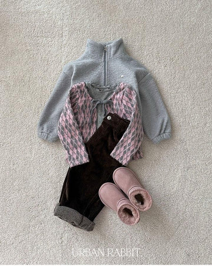 Argyle Cardigan Tee [URBAN RABBIT]（2026Winter） 19