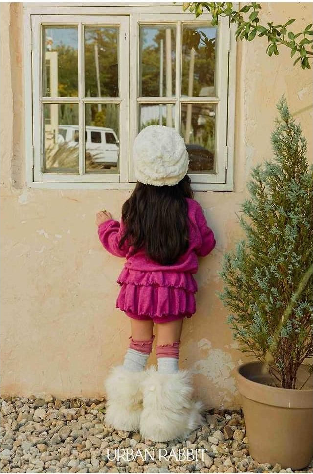 Knit Cancan Skirt [URBAN RABBIT]（2026Winter） 6
