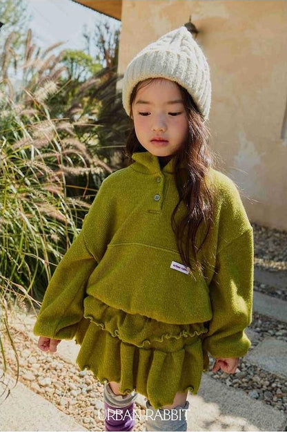 Knit Half-Open Tee [URBAN RABBIT]（2026Winter） 8