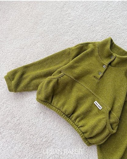 Knit Half-Open Tee [URBAN RABBIT]（2026Winter） 15