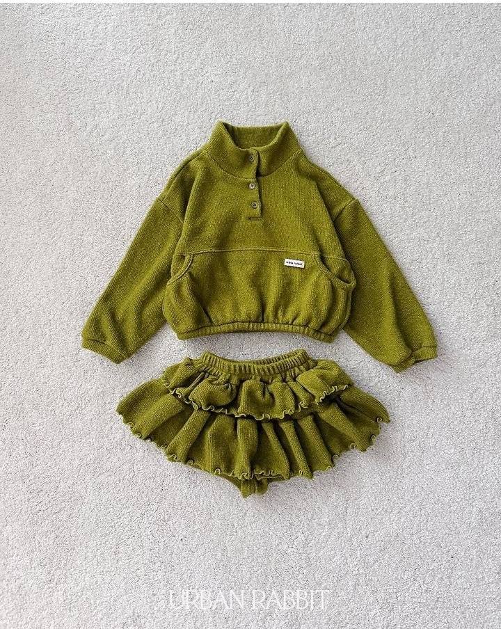 Knit Half-Open Tee [URBAN RABBIT]（2026Winter） 19