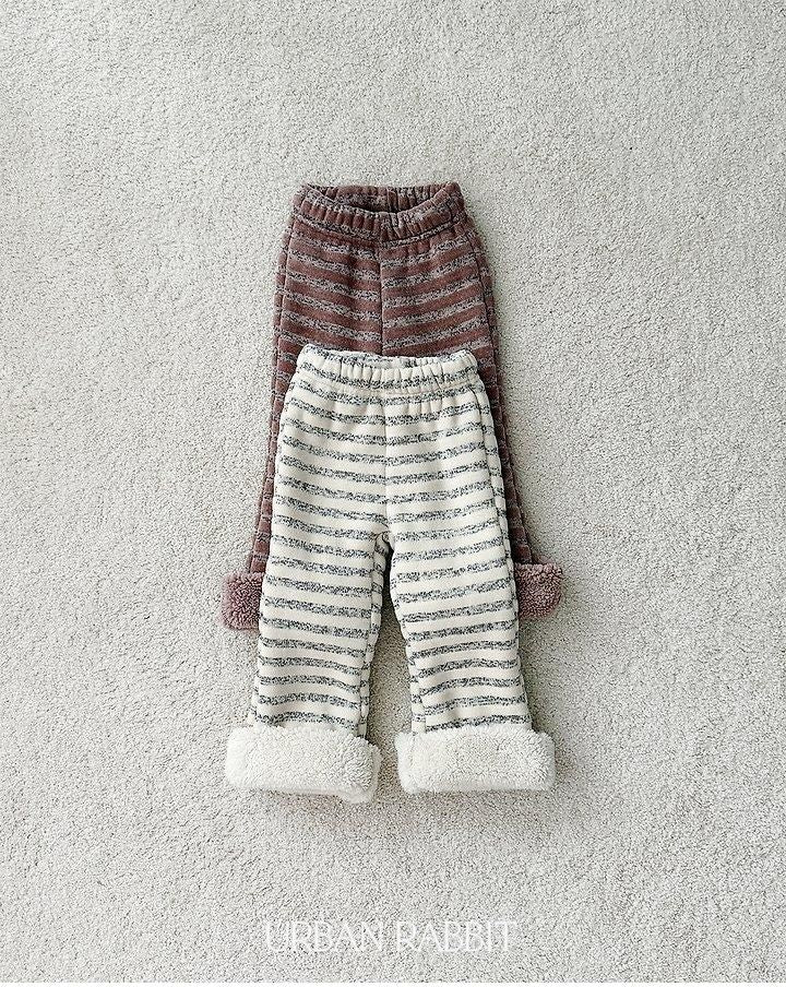 Choux Cream Bootcut Pants [URBAN RABBIT]（2026Winter） 11
