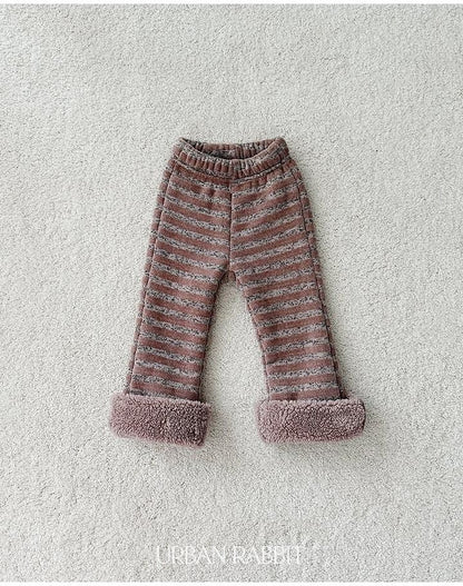 Choux Cream Bootcut Pants [URBAN RABBIT]（2026Winter） 16