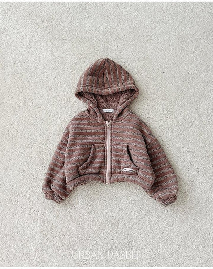 Choux Cream Hooded Jumper [URBAN RABBIT]（2026Winter） 15