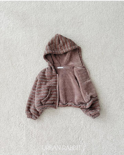 Choux Cream Hooded Jumper [URBAN RABBIT]（2026Winter） 16