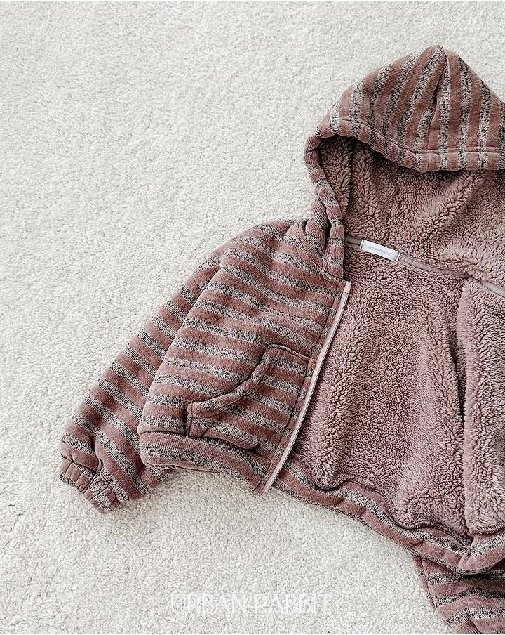 Choux Cream Hooded Jumper [URBAN RABBIT]（2026Winter） 17