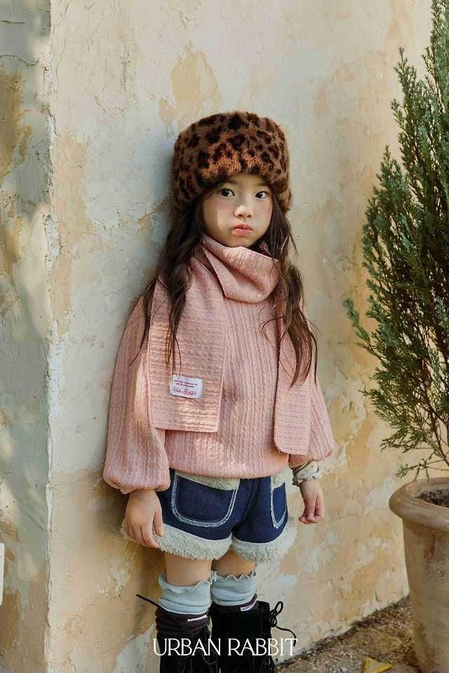 Twist Long Tee Muffler Set [URBAN RABBIT]（2026Winter） 3