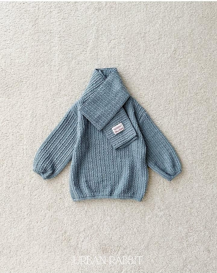 Twist Long Tee Muffler Set [URBAN RABBIT]（2026Winter） 9