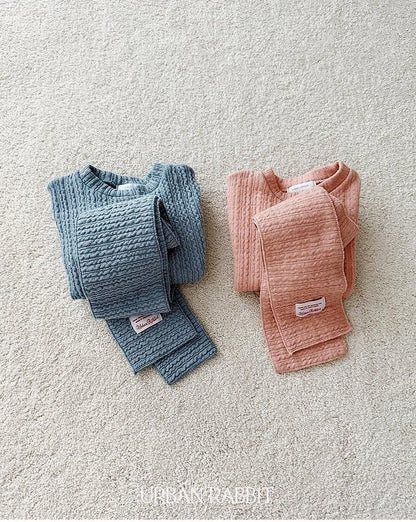 Twist Long Tee Muffler Set [URBAN RABBIT]（2026Winter） 19