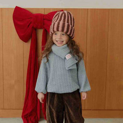 Twist Long Tee Muffler Set [URBAN RABBIT]（2026Winter） 2