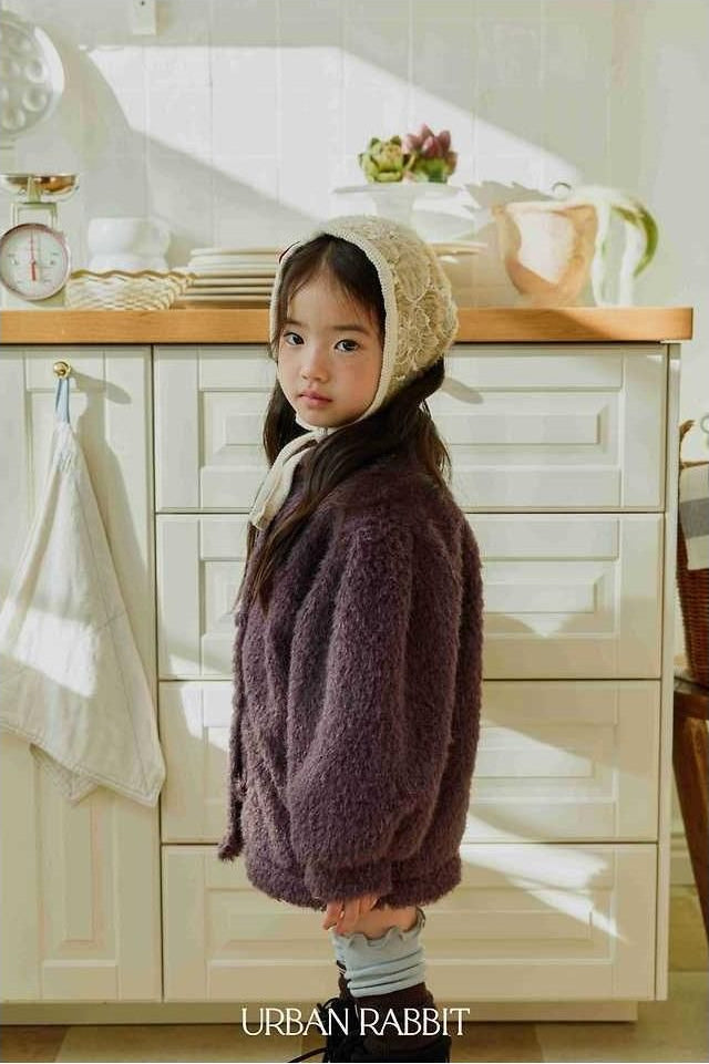 Puff Long Cardigan [URBAN RABBIT]（2026Winter） 6