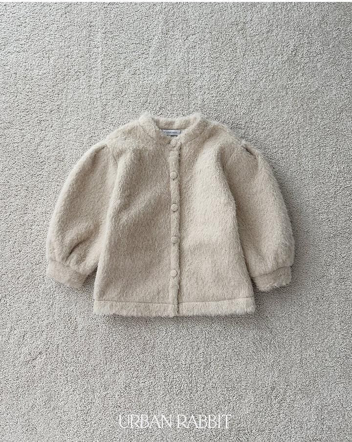 Puff Long Cardigan [URBAN RABBIT]（2026Winter） 13