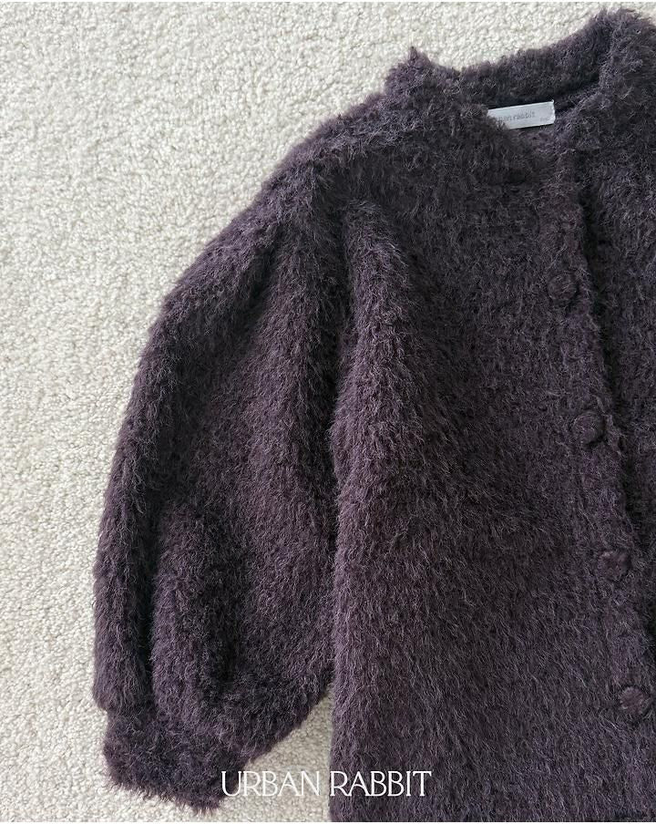 Puff Long Cardigan [URBAN RABBIT]（2026Winter） 18