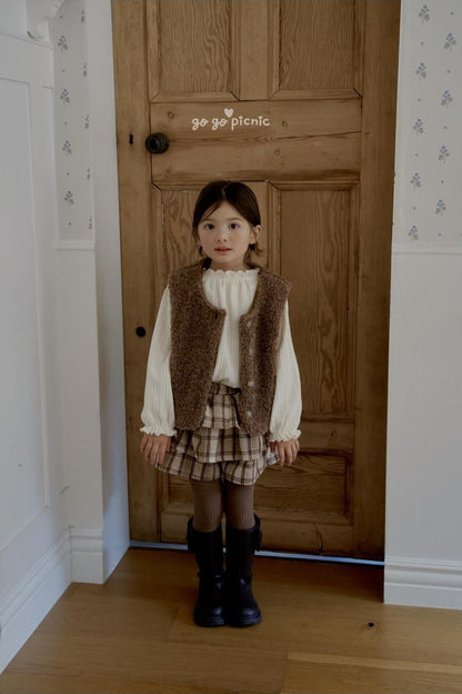 Teddy Vest [GOGO PICNIC]（2026Winter） 17