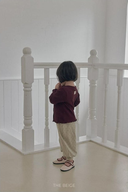 Ribbed Cardigan [THE BEIGE]（2026AW） 7