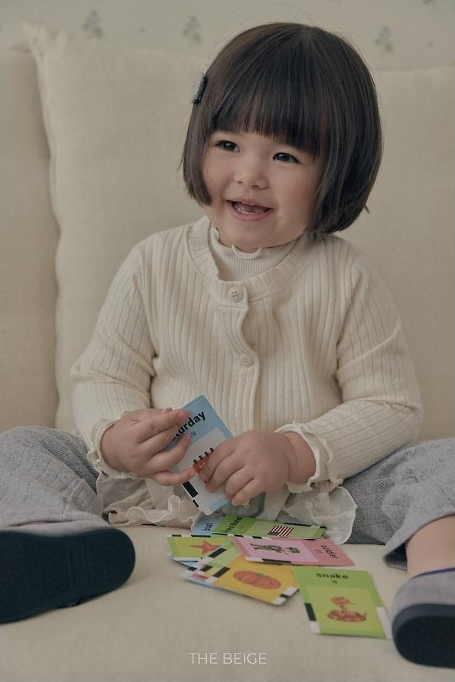 Ribbed Cardigan [THE BEIGE]（2026AW） 9