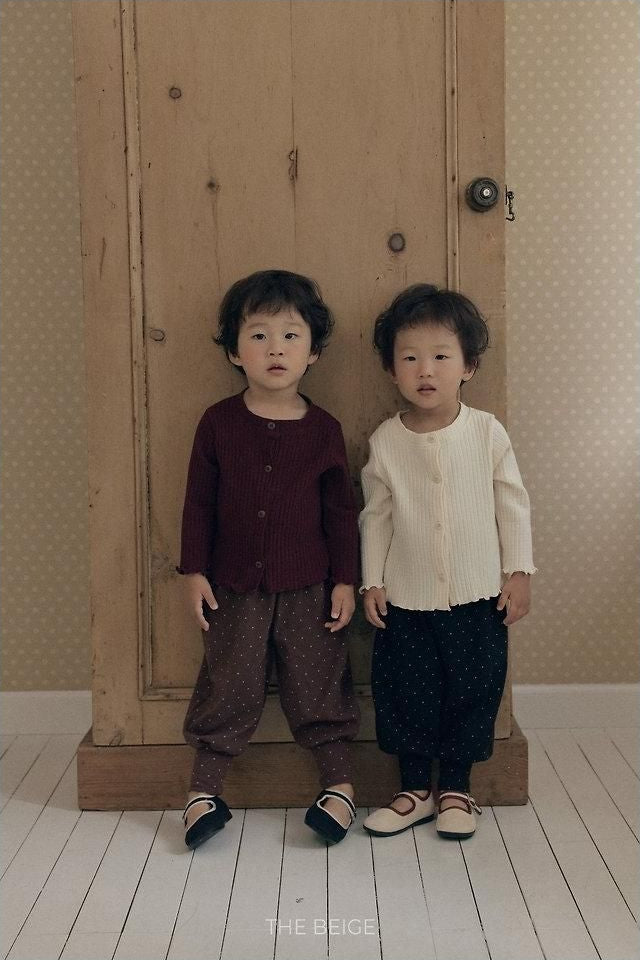 Ribbed Cardigan [THE BEIGE]（2026AW） 15