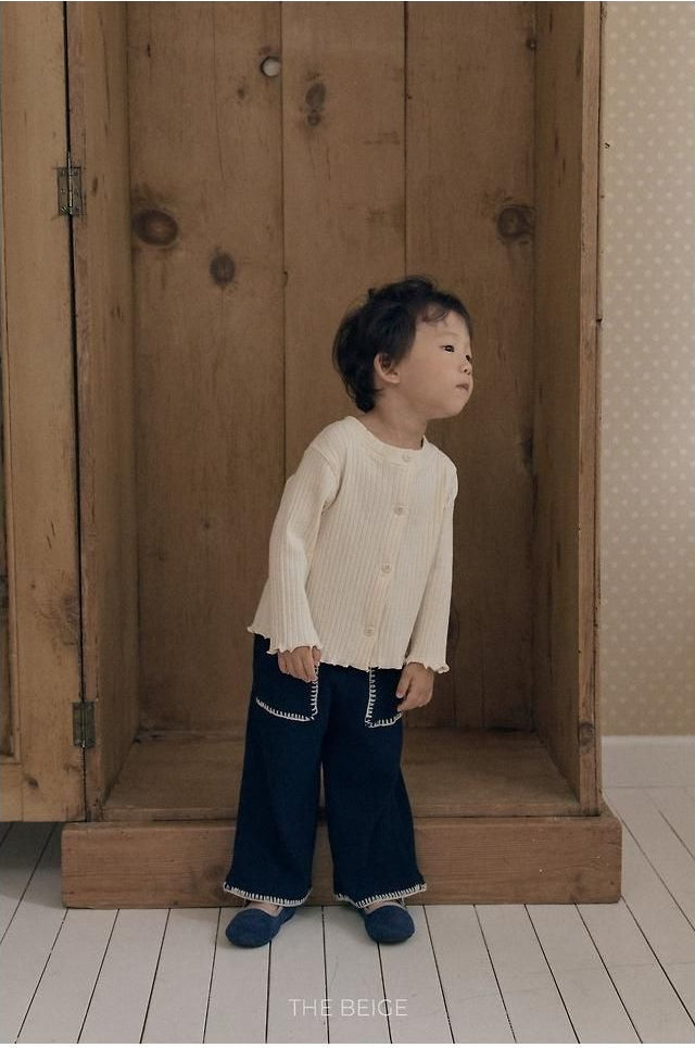 Ribbed Cardigan [THE BEIGE]（2026AW） 17