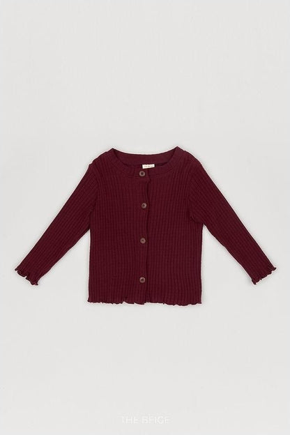 Ribbed Cardigan [THE BEIGE]（2026AW） 21