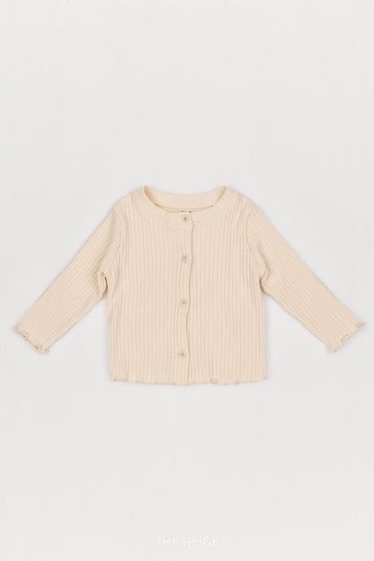 Ribbed Cardigan [THE BEIGE]（2026AW） 22