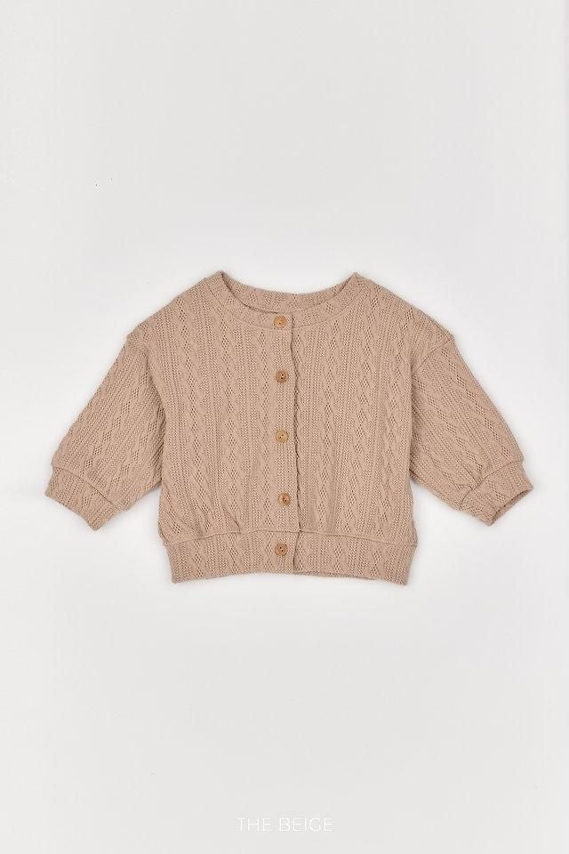 Knit Cardigan [THE BEIGE]（2026AW） 17
