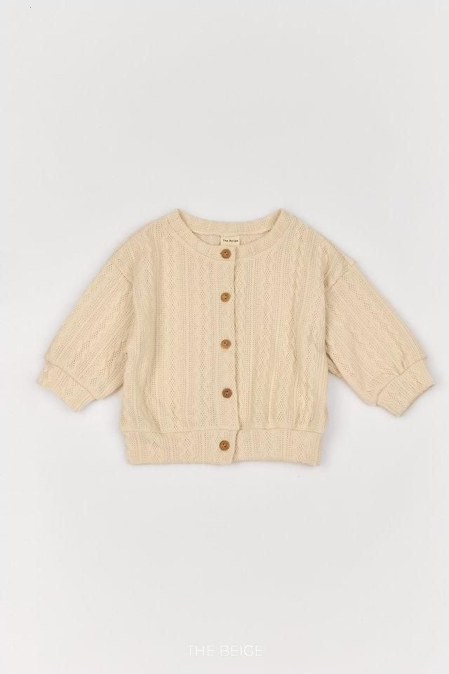 Knit Cardigan [THE BEIGE]（2026AW） 21