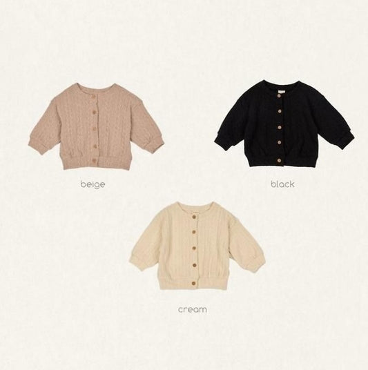 Knit Cardigan [THE BEIGE]（2026AW） 1