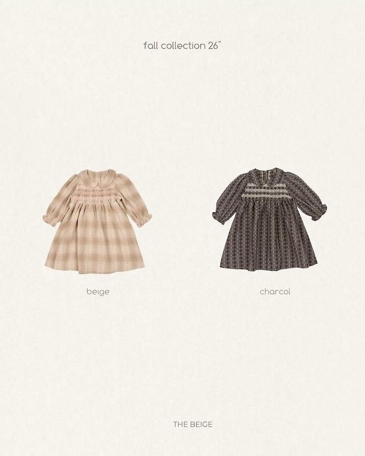 Smock Dress [THE BEIGE]（2026AW） 13