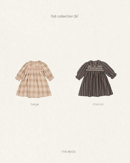 Smock Dress [THE BEIGE]（2026AW） 13