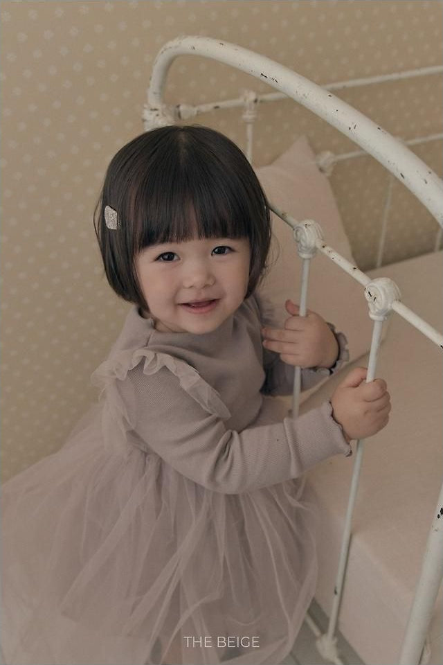 Ribbed Sheer Dress [THE BEIGE]（2026AW） 11