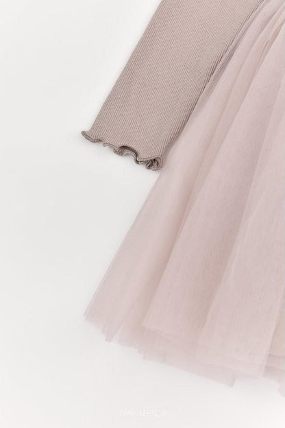 Ribbed Sheer Dress [THE BEIGE]（2026AW） 16