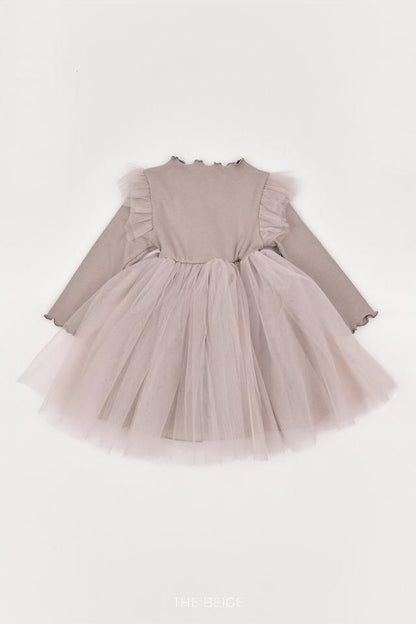 Ribbed Sheer Dress [THE BEIGE]（2026AW） 17