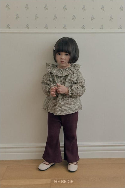 Flower Blouse [THE BEIGE]（2026AW） 6
