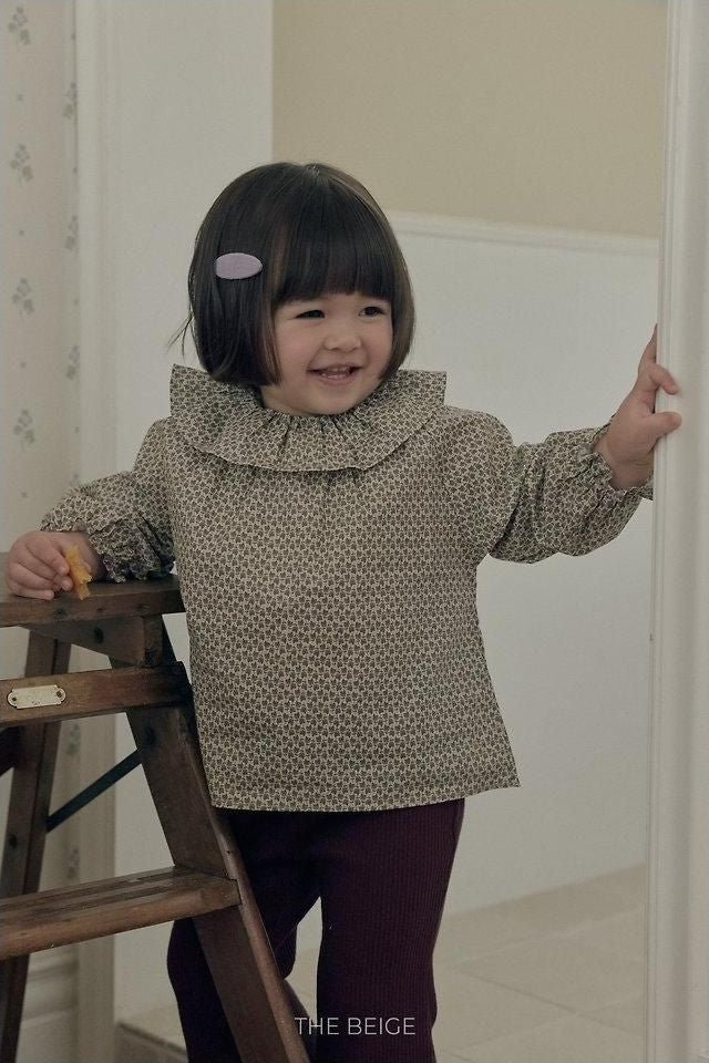 Flower Blouse [THE BEIGE]（2026AW） 7