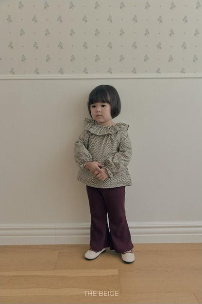 Flower Blouse [THE BEIGE]（2026AW） 8