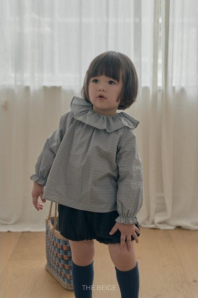 Flower Blouse [THE BEIGE]（2026AW） 15