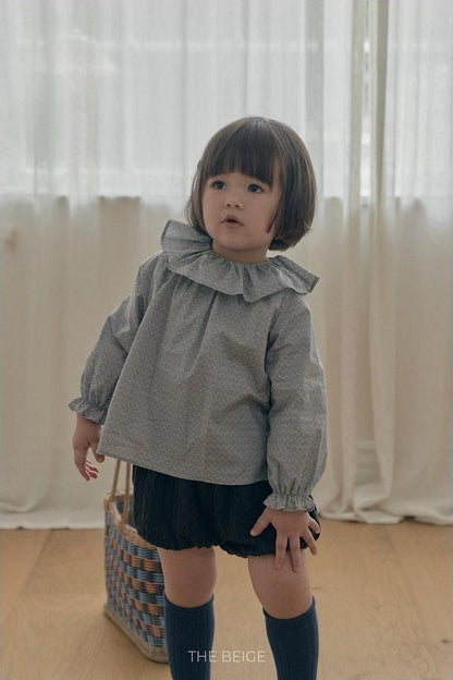 Flower Blouse [THE BEIGE]（2026AW） 15