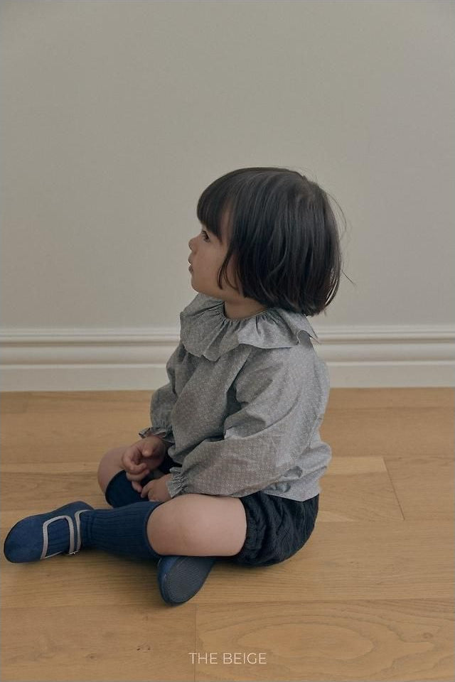 Flower Blouse [THE BEIGE]（2026AW） 16