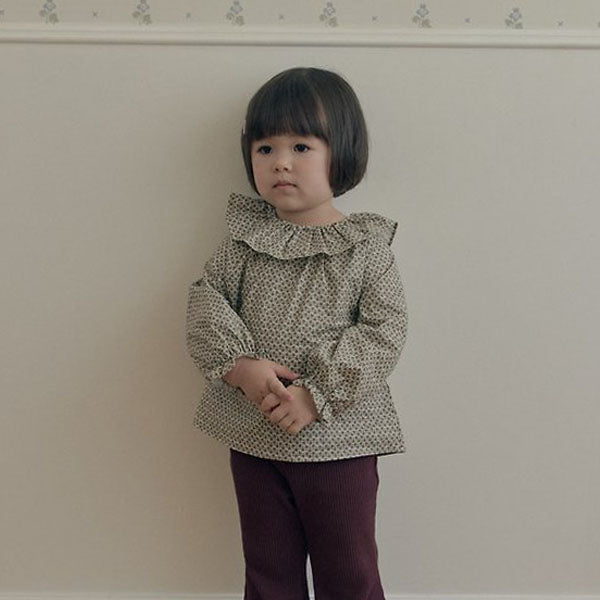 Flower Blouse [THE BEIGE]（2026AW） 1