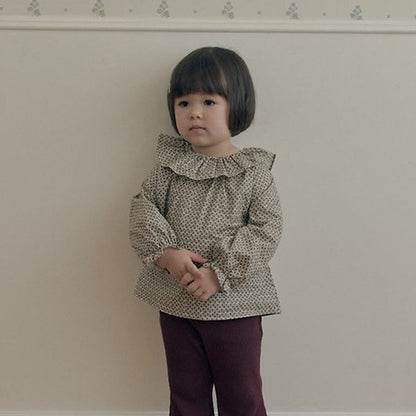 Flower Blouse [THE BEIGE]（2026AW） 1