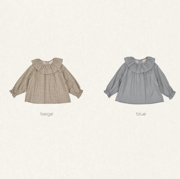 Flower Blouse [THE BEIGE]（2026AW） 2