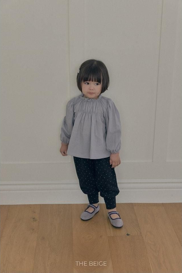 Shirring Blouse [THE BEIGE]（2026AW） 3
