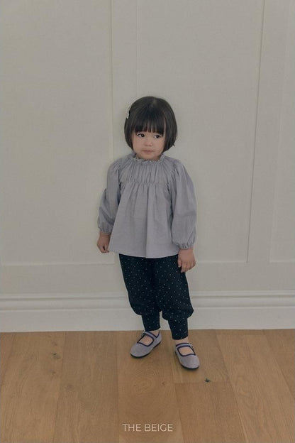 Shirring Blouse [THE BEIGE]（2026AW） 3