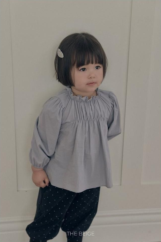 Shirring Blouse [THE BEIGE]（2026AW） 5