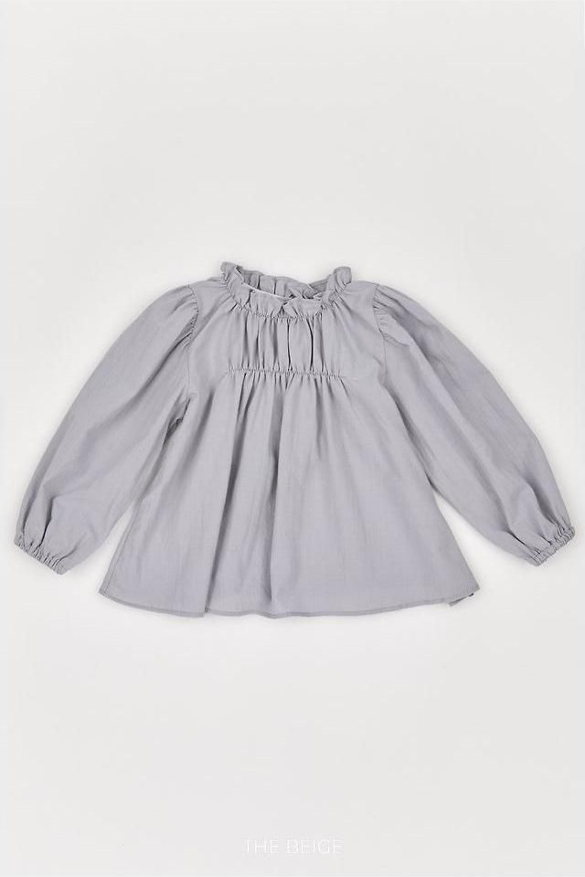 Shirring Blouse [THE BEIGE]（2026AW） 19