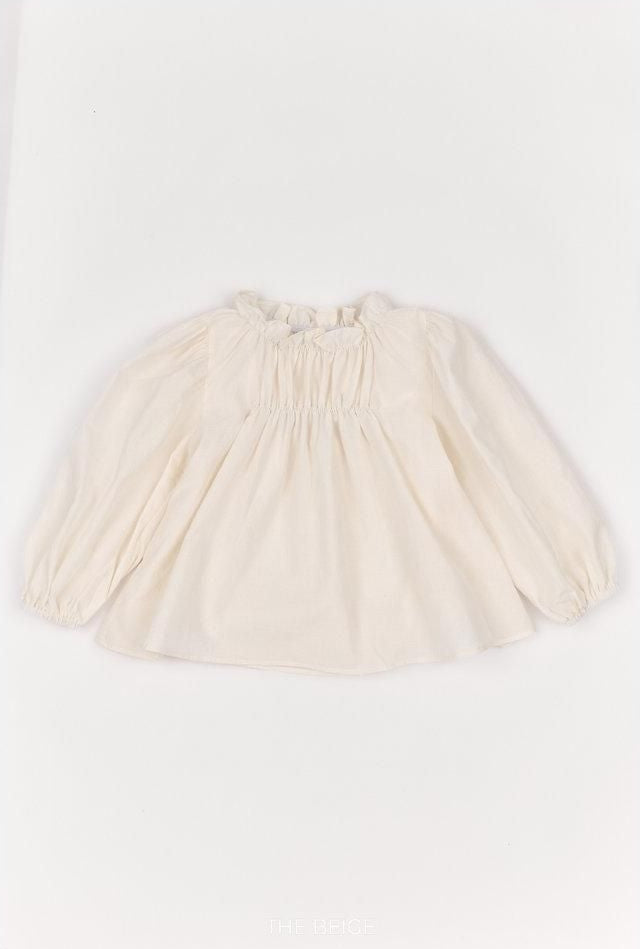 Shirring Blouse [THE BEIGE]（2026AW） 21