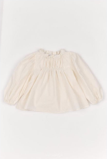Shirring Blouse [THE BEIGE]（2026AW） 21